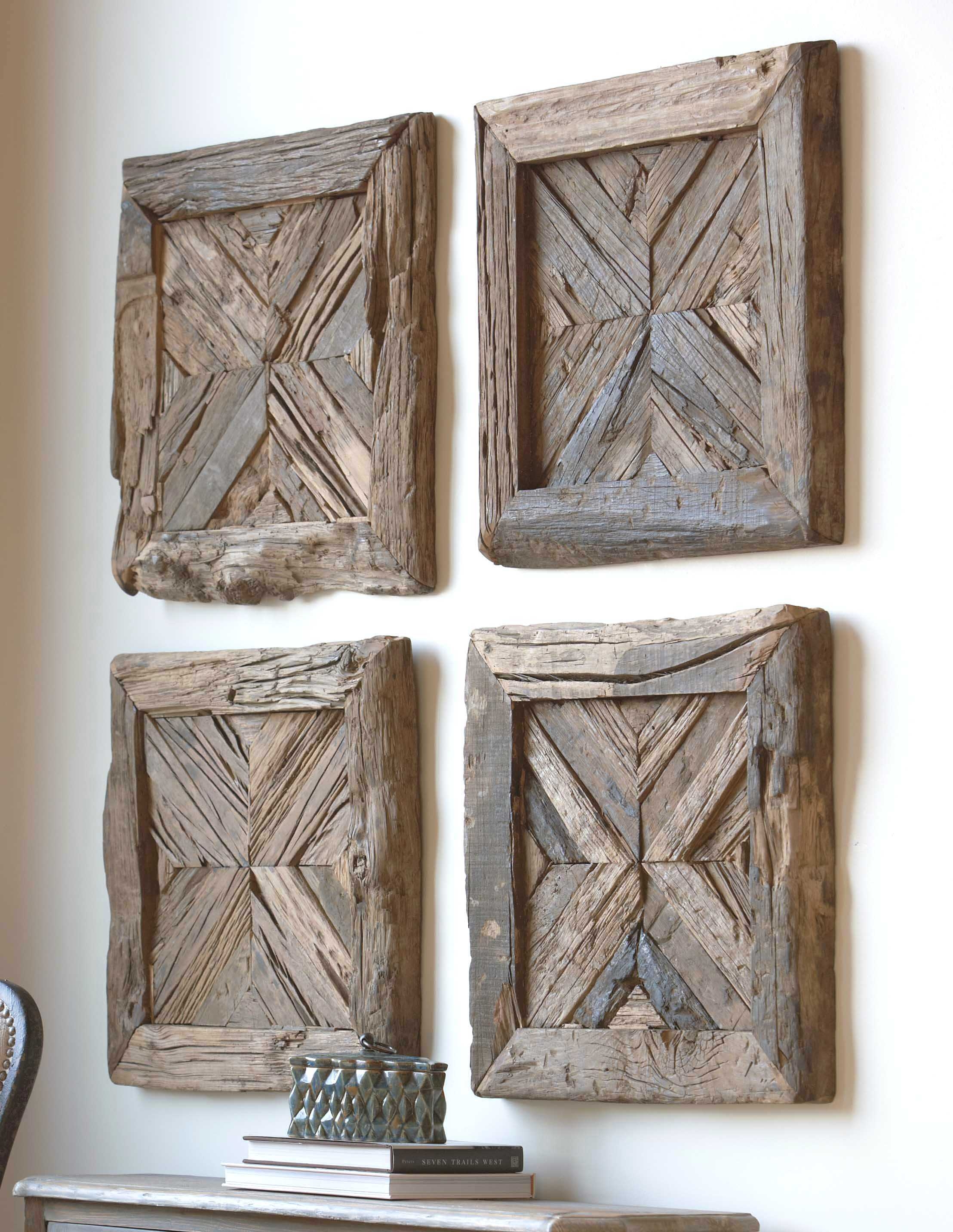 Uttermost Rennick Rennick Reclaimed Wood Wall Art