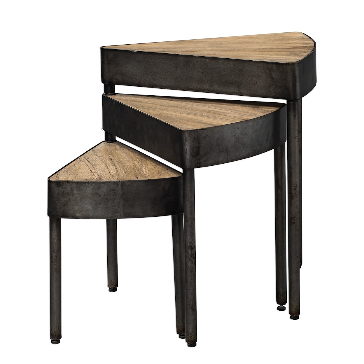 Uttermost Accent Furniture - Occasional Tables Akito Nesting Table