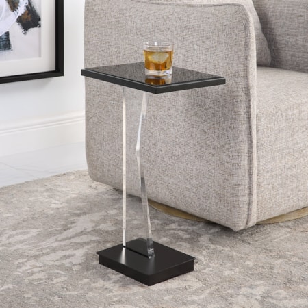 Angle Contemporary Accent Table