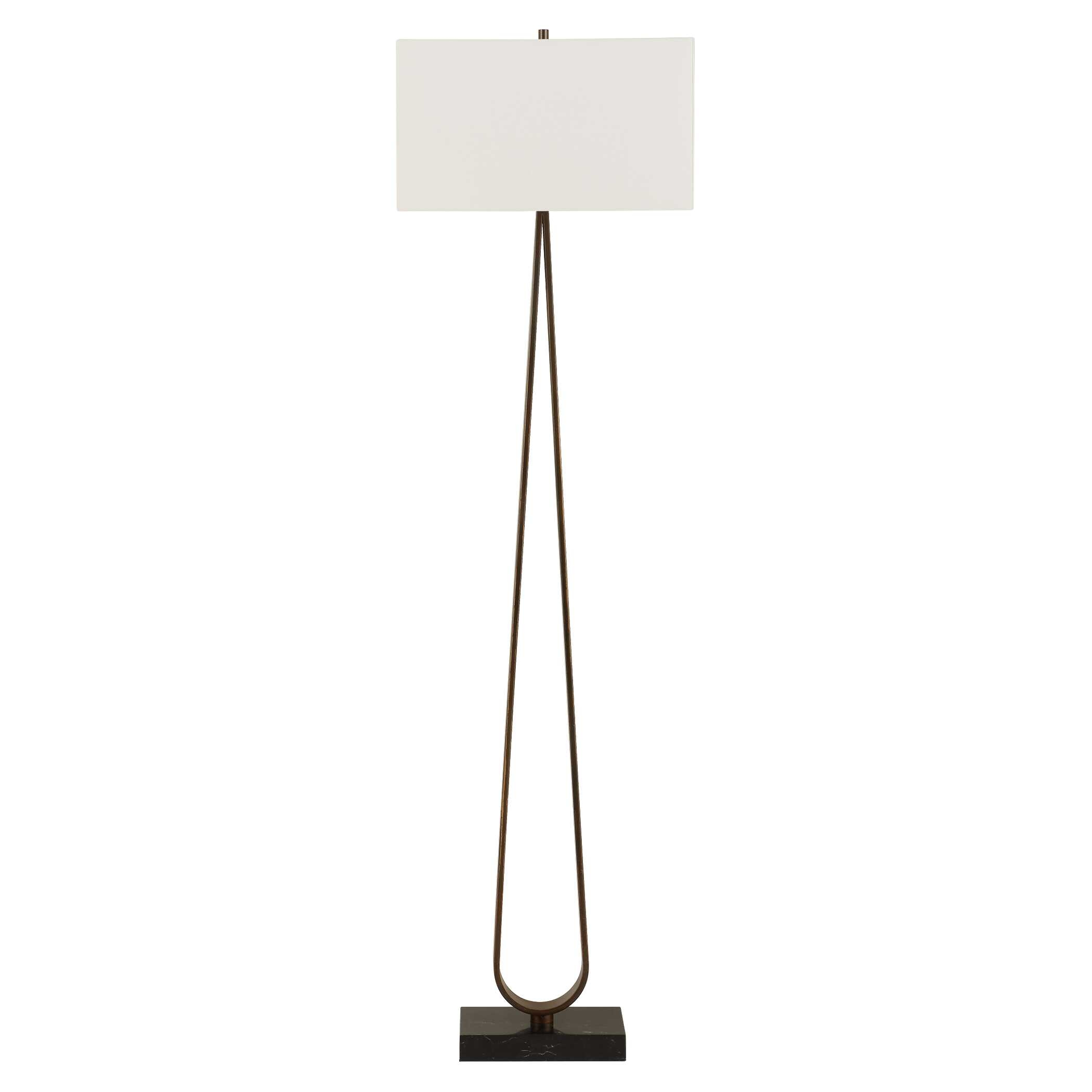 Uttermost Galloway Galloway Minimalist Bronze Floor Lamp