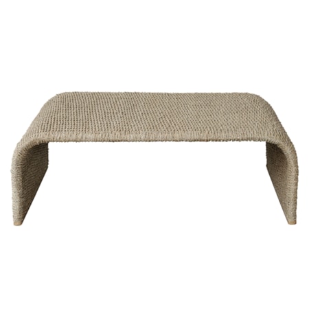 Woven Seagrass Coffee Table