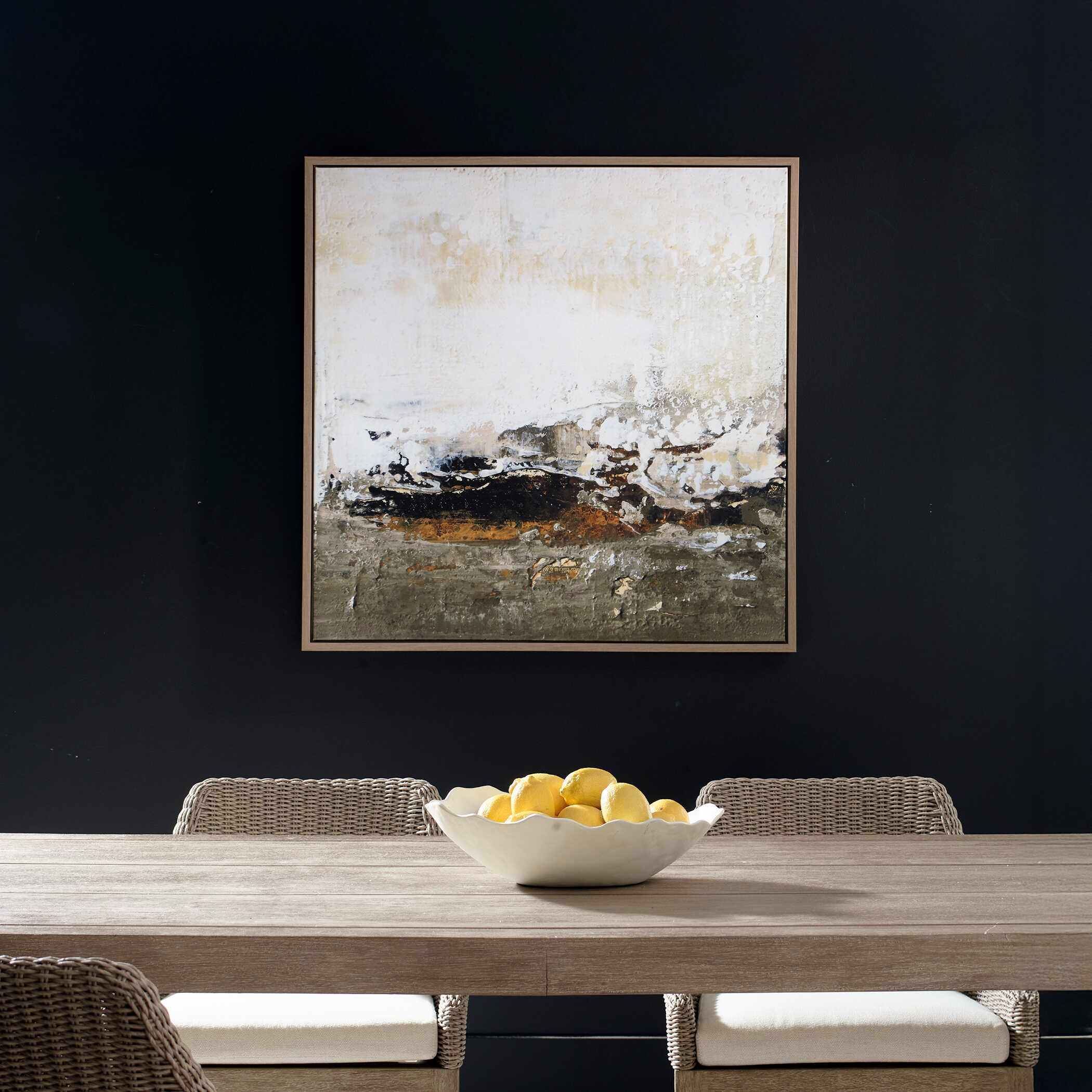 The Other Side Framed Abstract Art