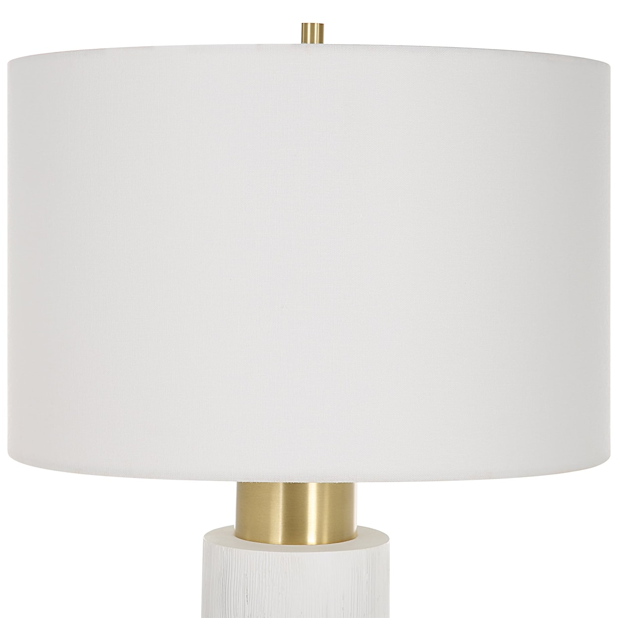 Uttermost Ruse Ruse Whitewashed Table Lamp