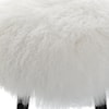 Uttermost Wooly Wooly Sheepskin Accent Stool