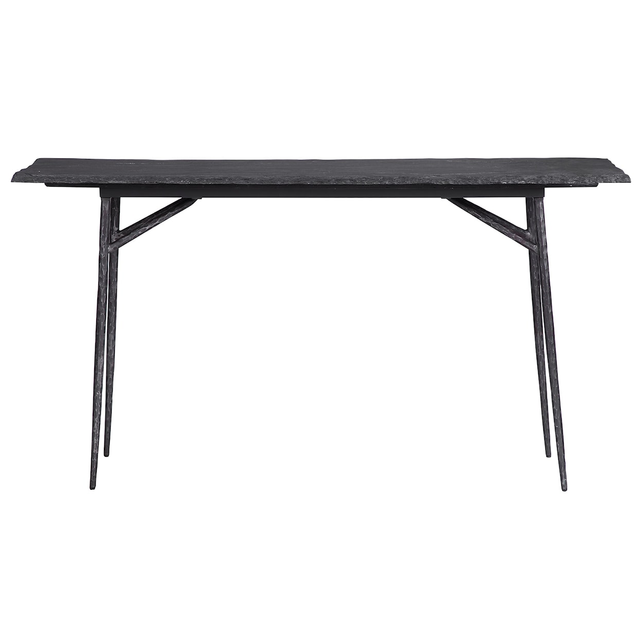 Uttermost Accent Furniture - Occasional Tables Kaduna Slate Console Table