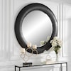 Uttermost Stockade Stockade Dark Round Mirror