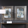 Uttermost Framed Prints Gilded Whimsy Abstract Prints, S/2