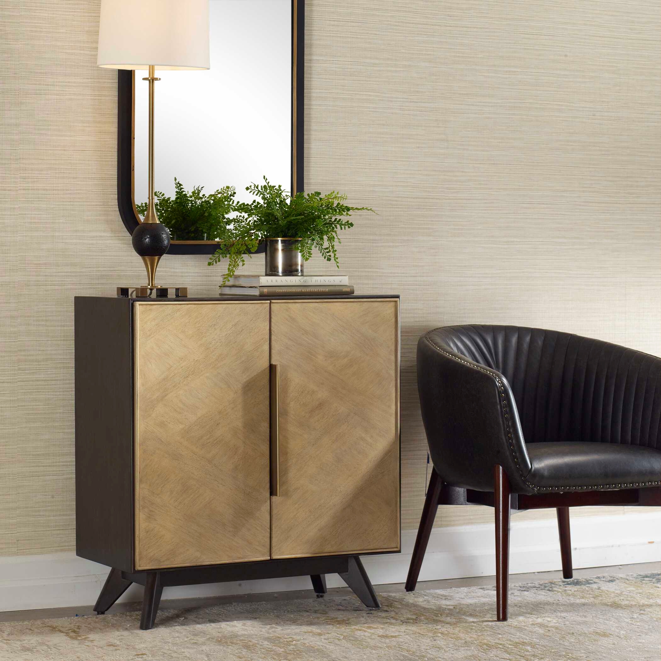 Reina Modern 2 Door Cabinet