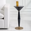 Uttermost Luster Luster Navy Blue Accent Table