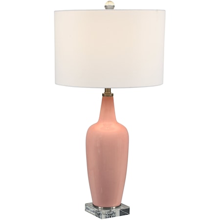 Light Pink Table Lamp