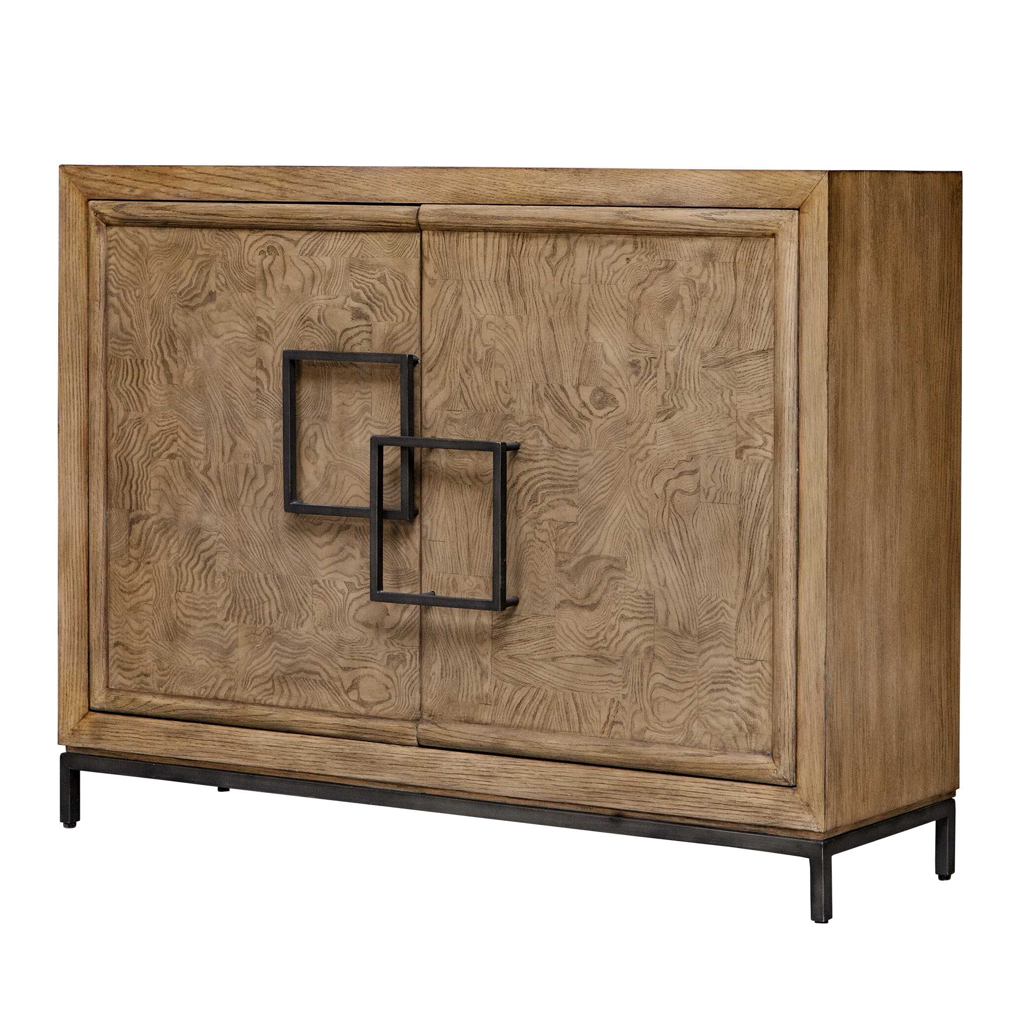 Paltrow Burl 2 Door Cabinet