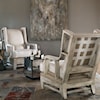 Uttermost Accent Furniture - Accent Chairs Schafer Linen Arm Chair