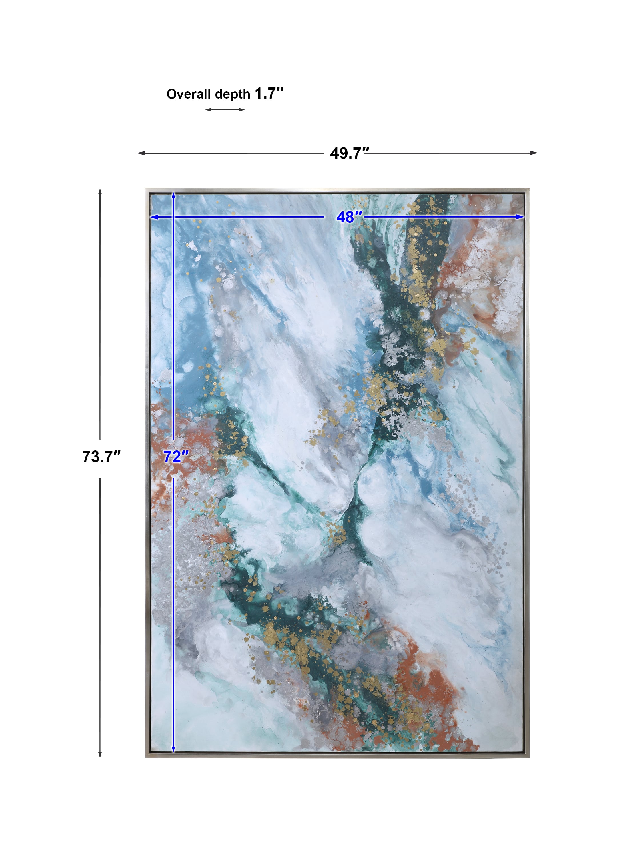 Uttermost Art Mercury Hand Abstract Art