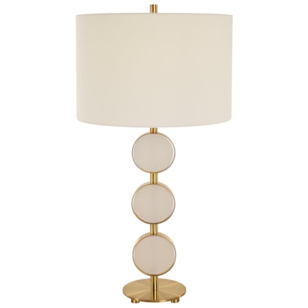 Three Rings Contemporary Table Lamp