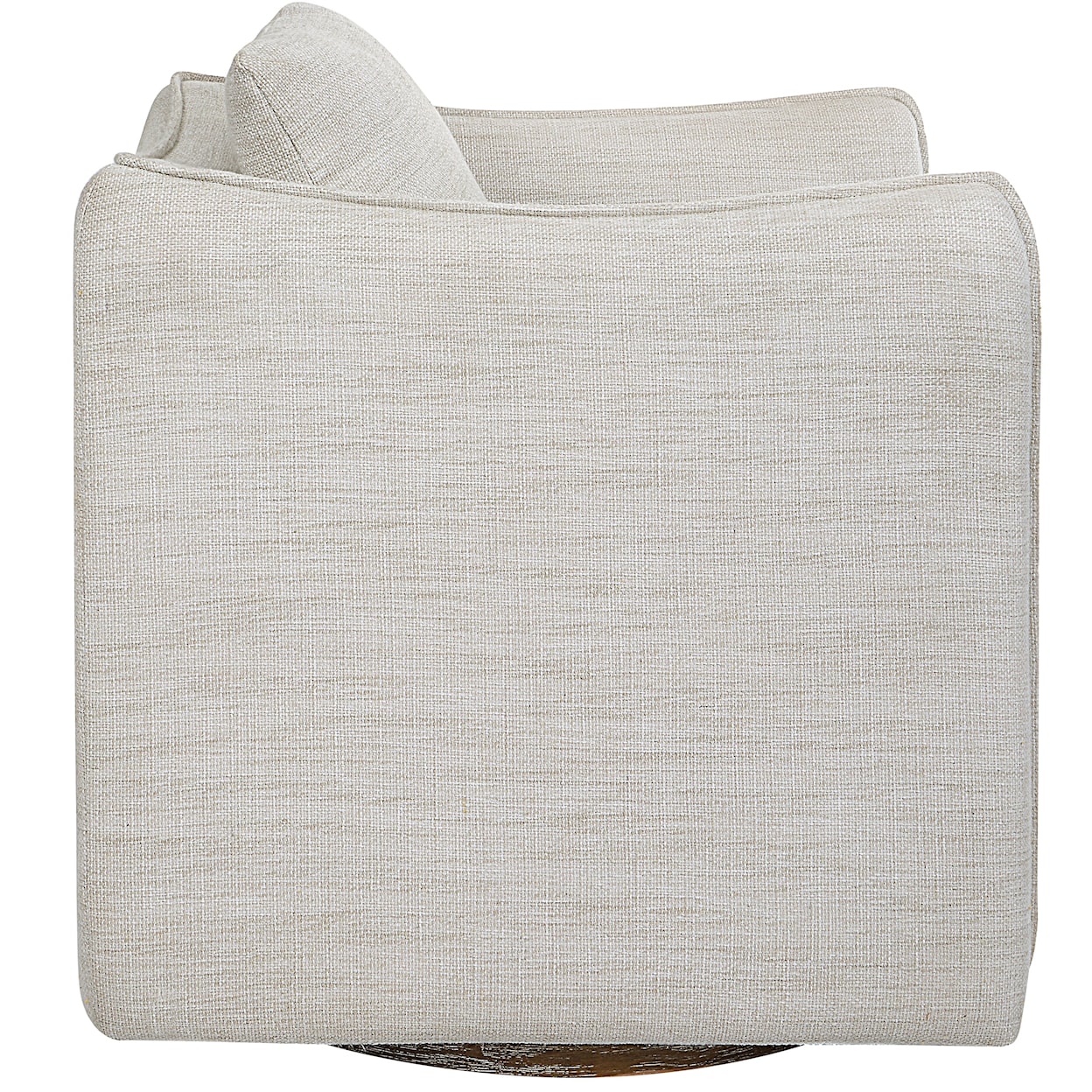 Uttermost Corben Corben White Swivel Armchair