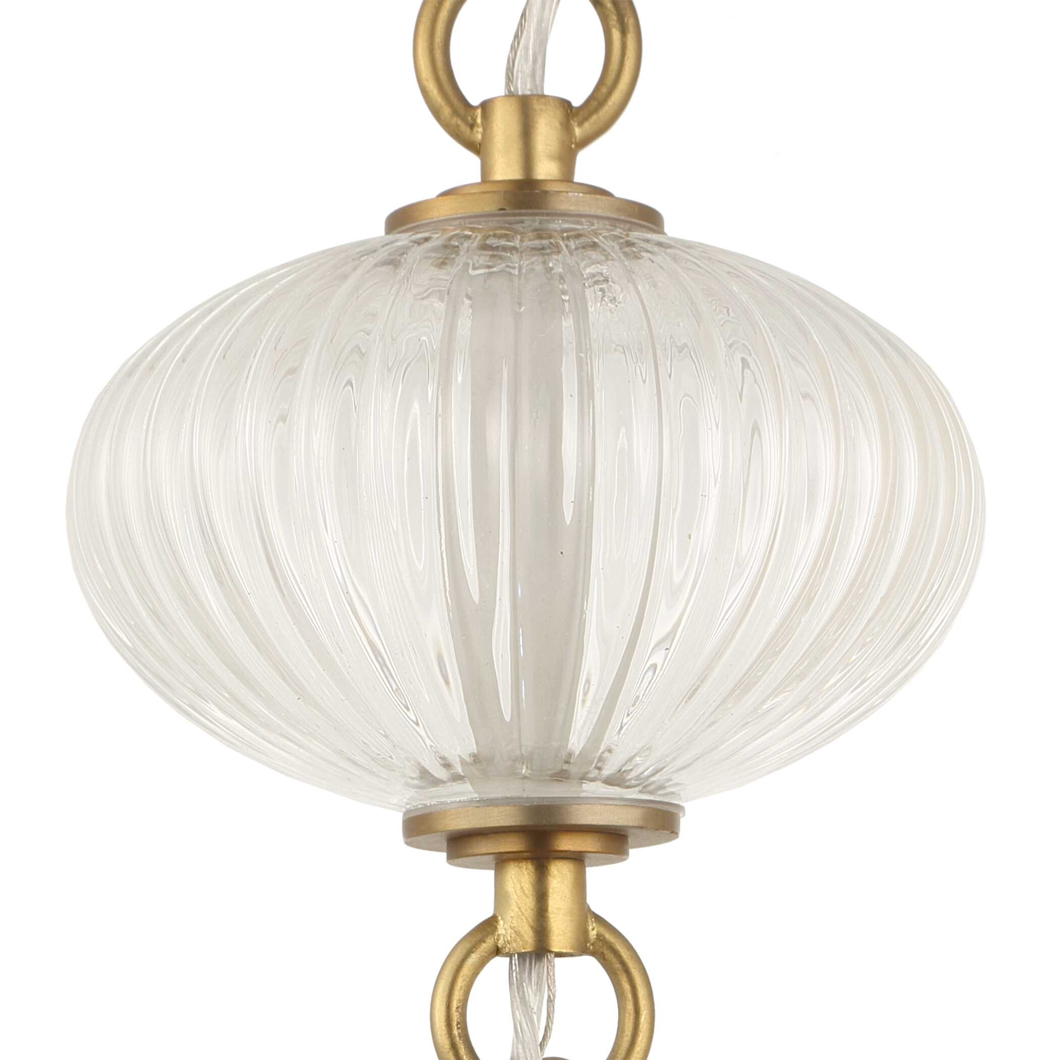 Uttermost Bellaire Bellaire 1 Light Glass Shade Pendant