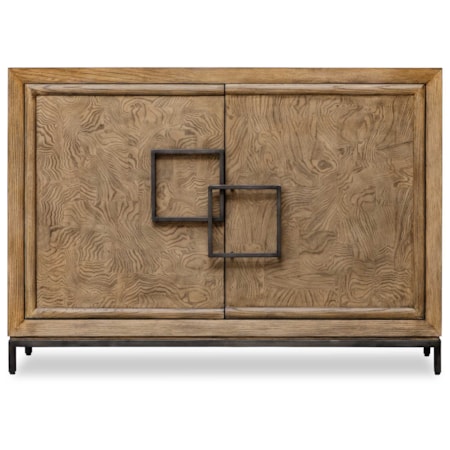Paltrow Burl 2 Door Cabinet