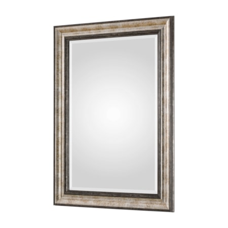 Shefford Antiqued Silver Mirror