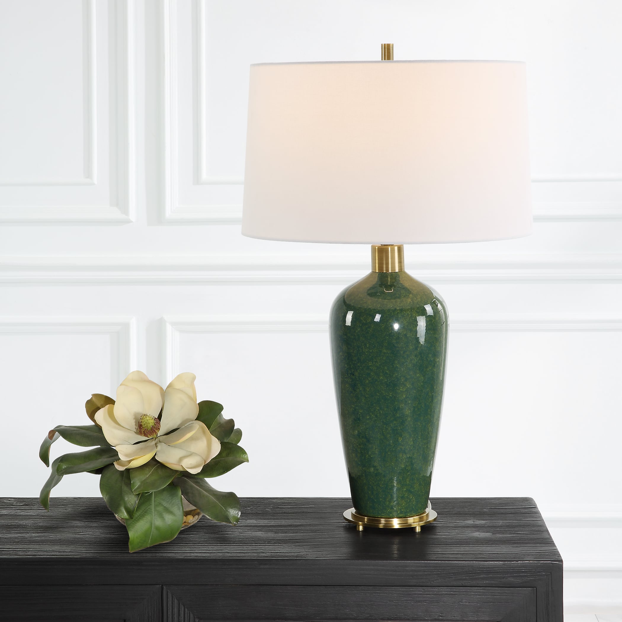Uttermost Verdell Verdell Green Table Lamp