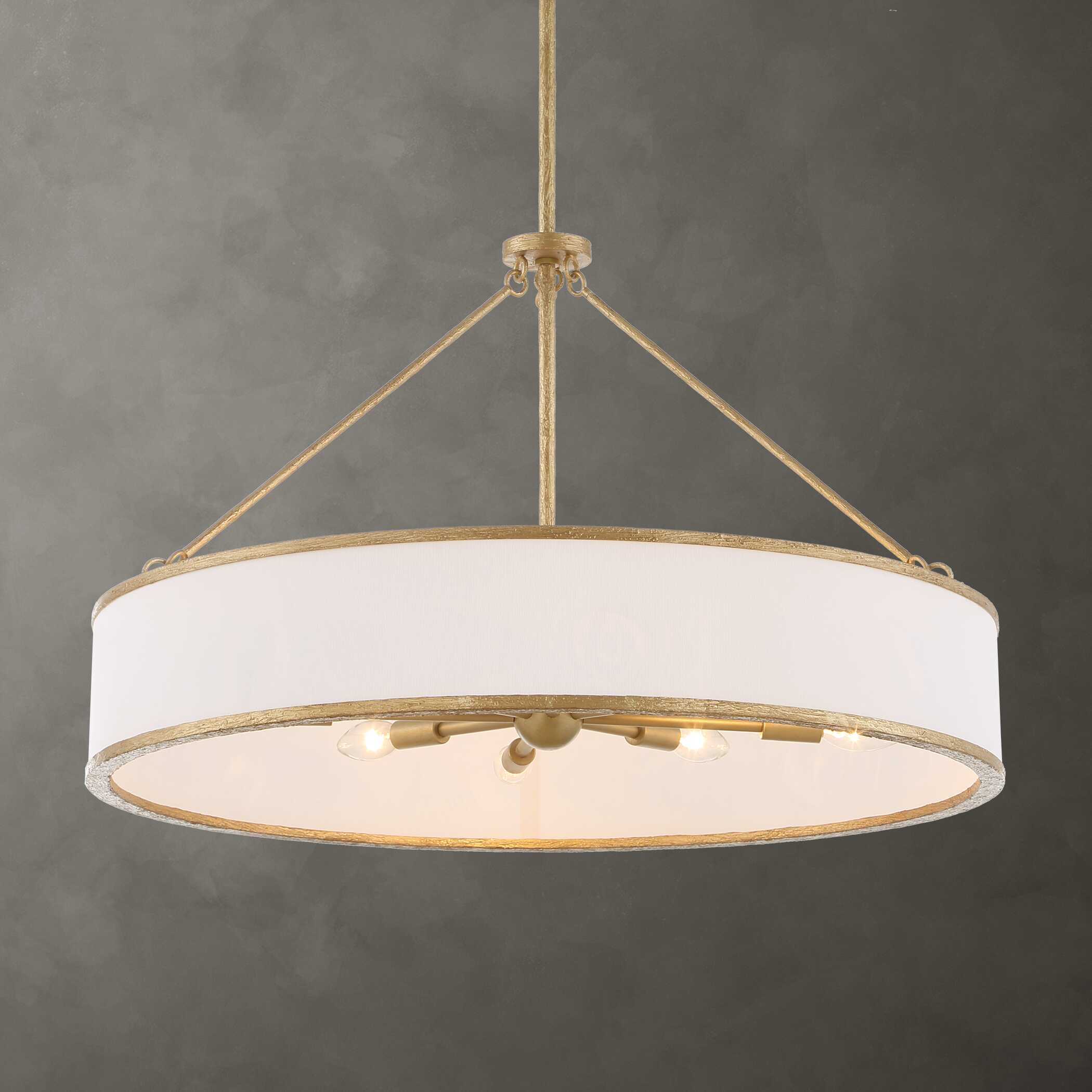 Algiers 8 Light Drum Pendant