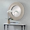 Uttermost Sailor's Knot Sailor's Knot White Small Round Mirror
