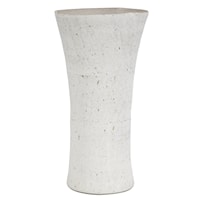 Floreana Tall White Vase