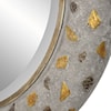 Uttermost Copper Terrazzo Copper Terrazzo Round Mirror