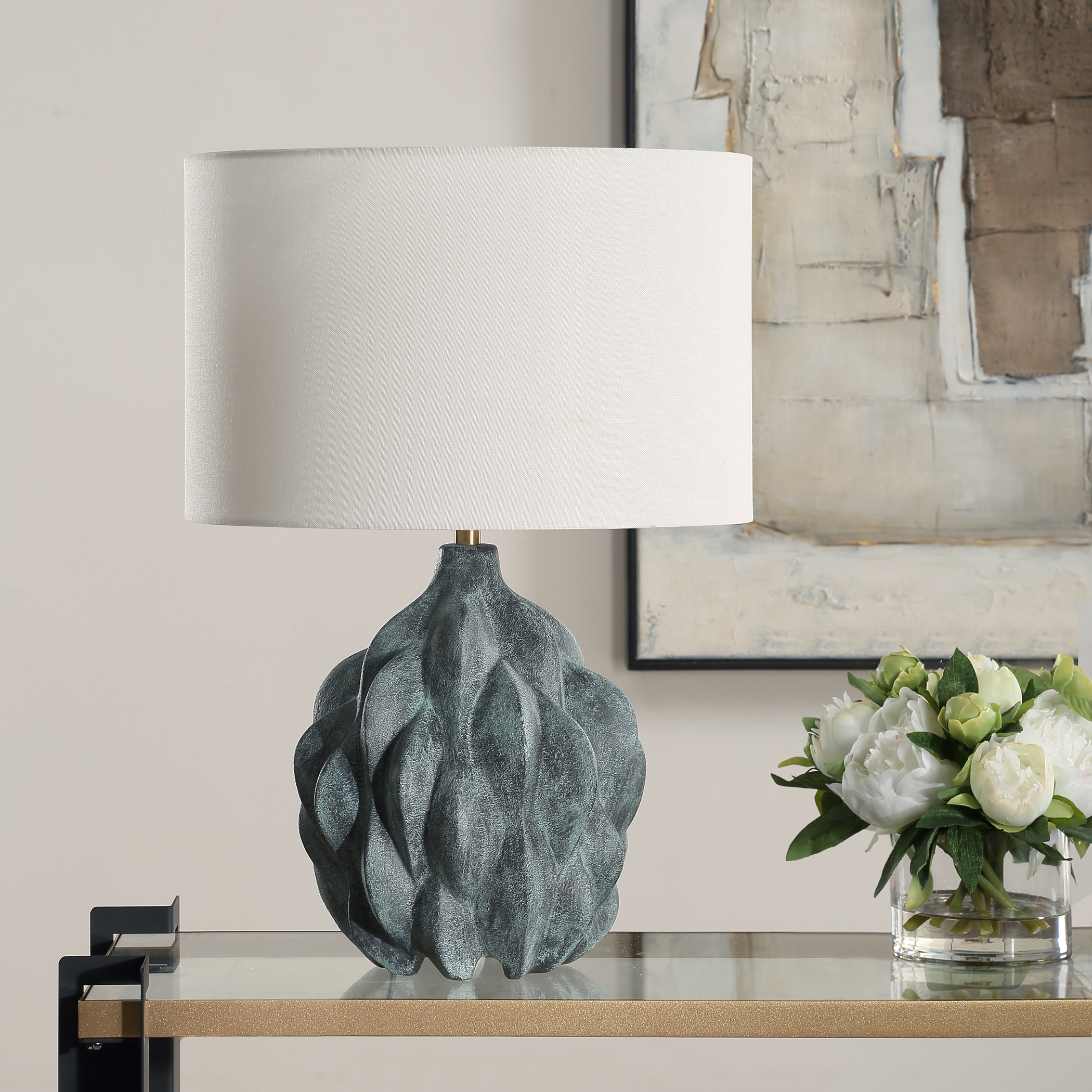 Uttermost Whitecap Whitecap Ceramic Table Lamp