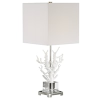 Corallo White Coral Table Lamp