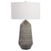 Uttermost Table Lamps Rewind Gray Table Lamp