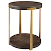 Uttermost Palisade Palisade Round Wood Side Table