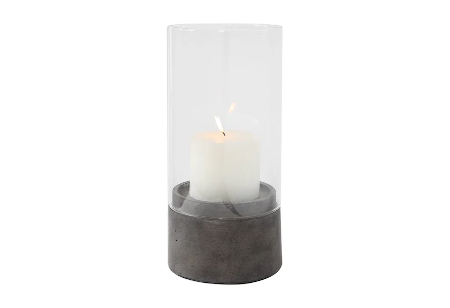 Accessories - Candle Holders Luka Hurricane Candleholder by Uttermost at Pedigo Furniture