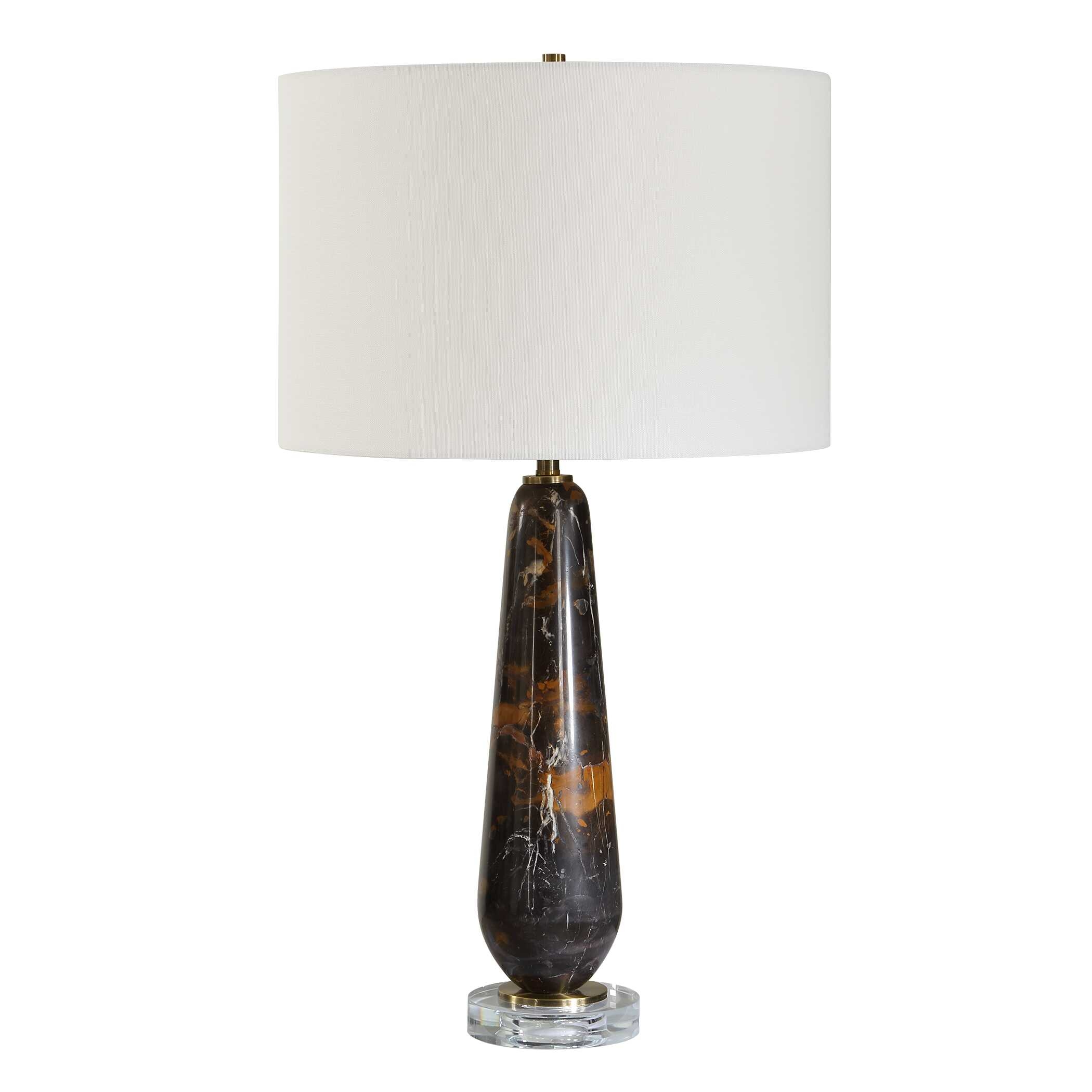 Uttermost Dames Dames Dark Marble Table Lamp