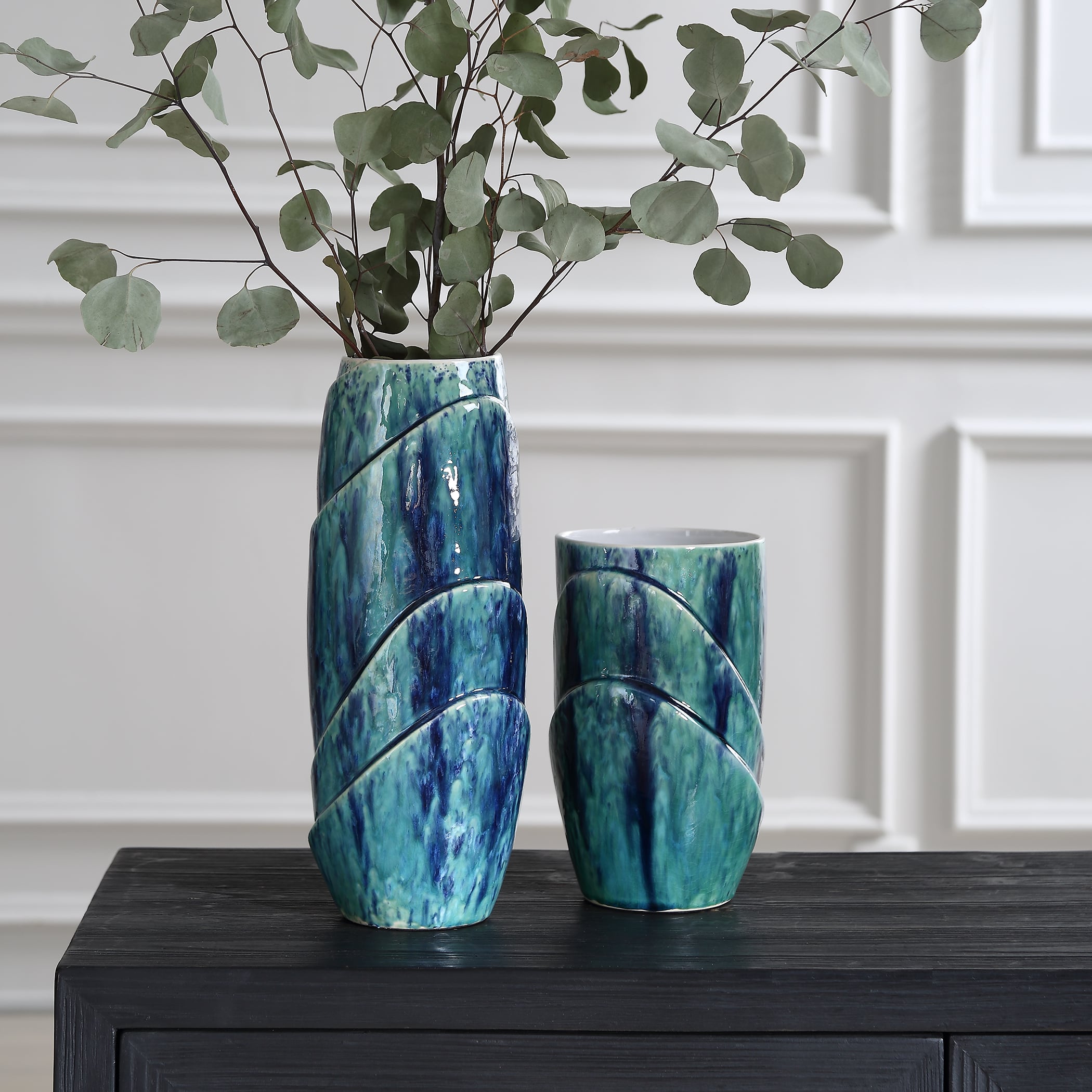 Tranquil Duo Vases S/2