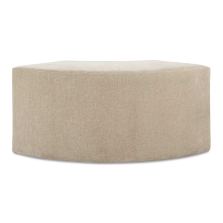 Khai Rounded Plush Dining Bench