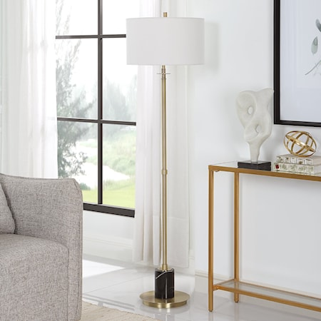 Guard Brass Floor Lamp