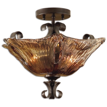 Vetraio 2-Light Semi Flush Mount
