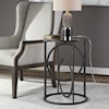 Uttermost Accent Furniture - Occasional Tables Lucien Iron Accent Table