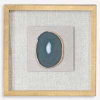 Keeva Agate Stone Shadow Box