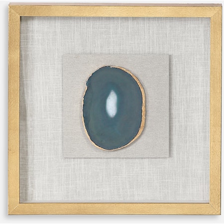 Keeva Agate Stone Shadow Box