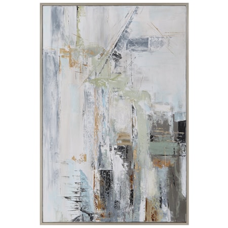 Natural Springs Hand Painted Canvas Art