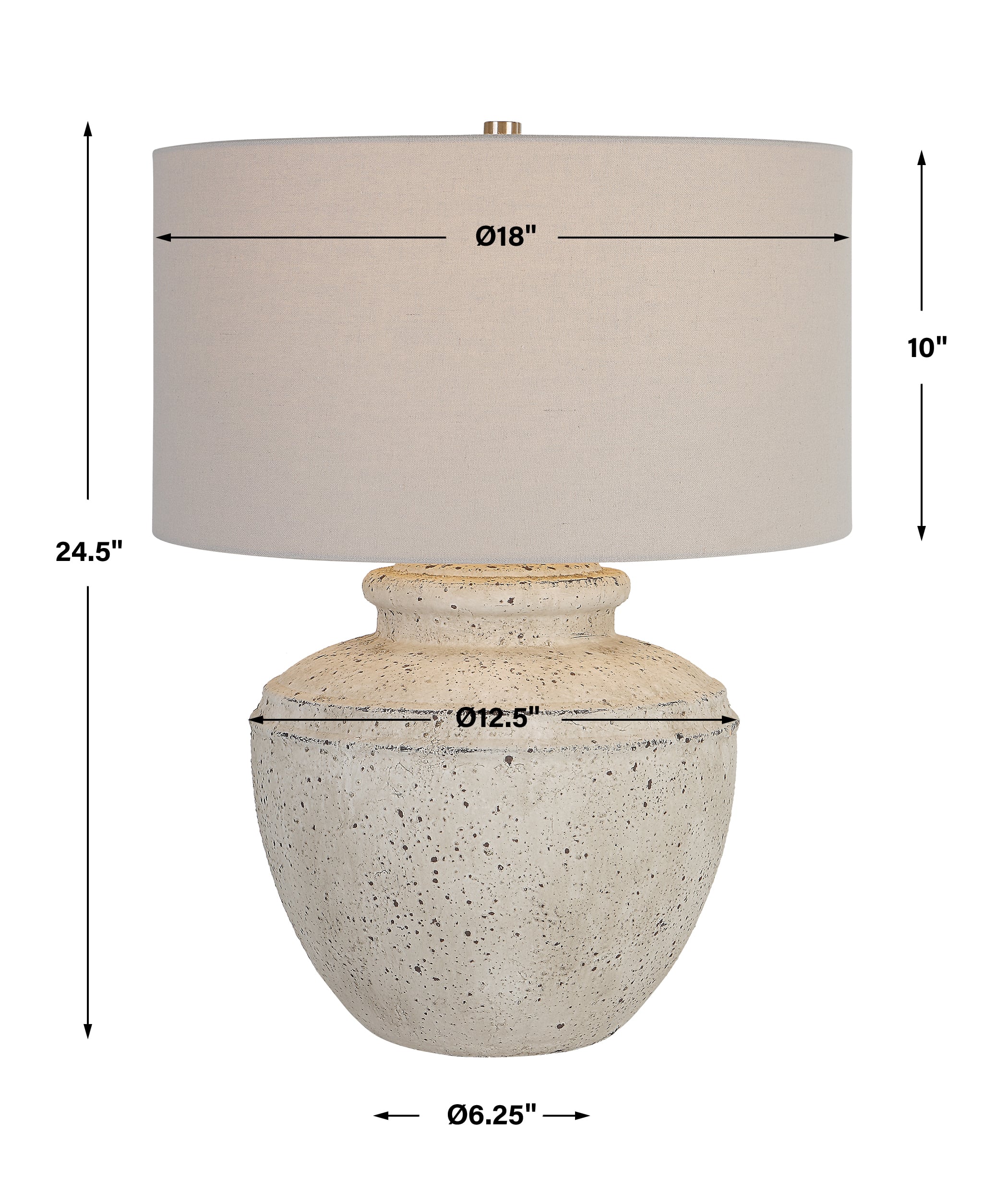 Artifact Aged Stone Table Lamp