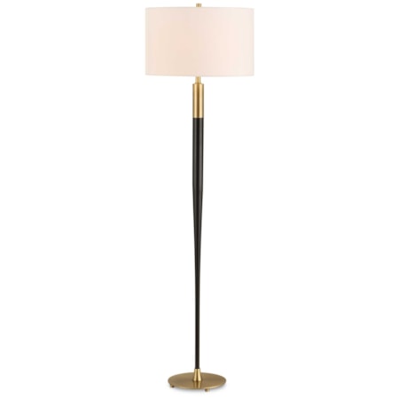 Stowe Satin Black Floor Lamp