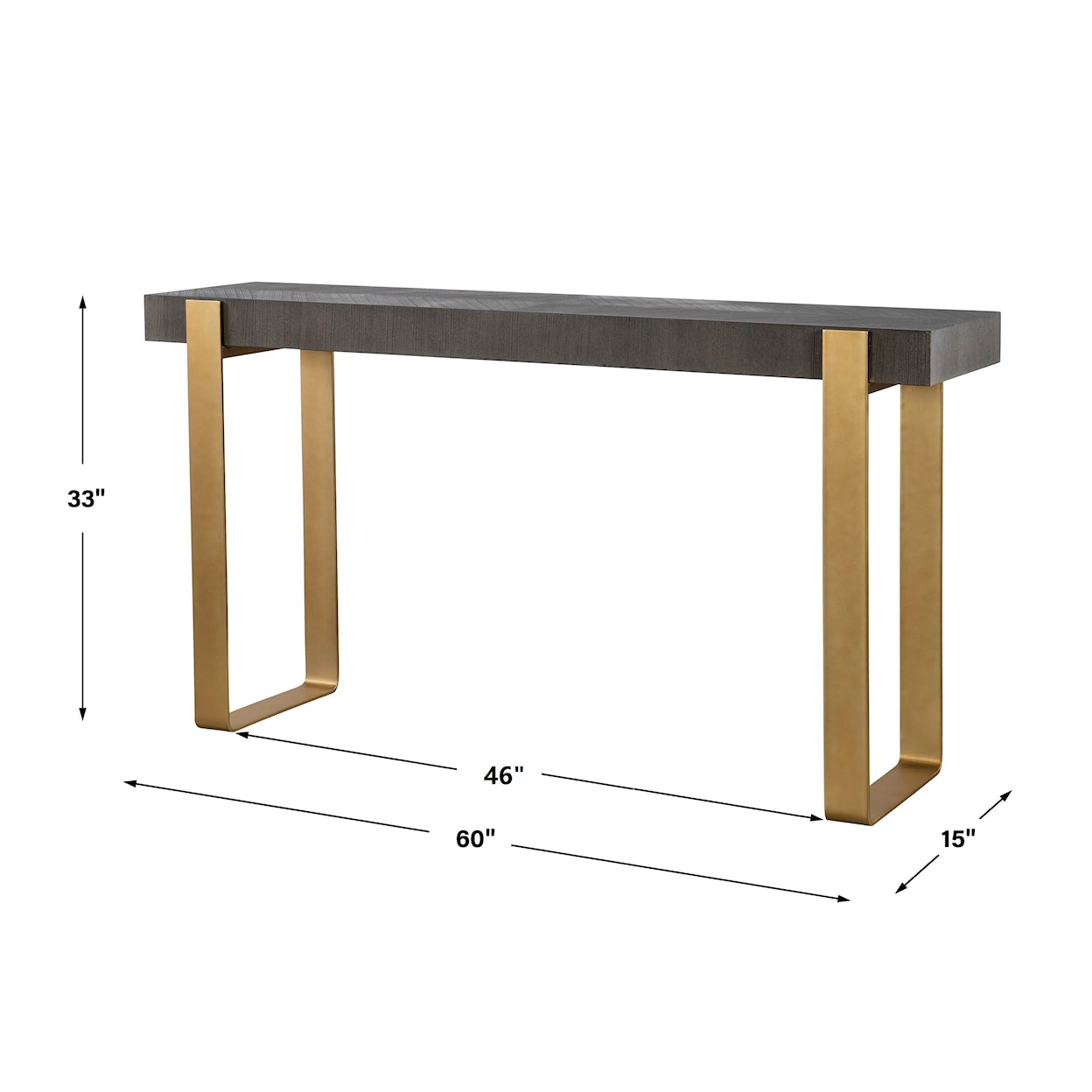 Uttermost Kea Kea Contemporary Console Table