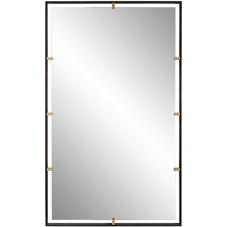 Egon Rectangular Bronze Mirror