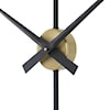 Uttermost Time Flies Wall Clock with Metal Frame