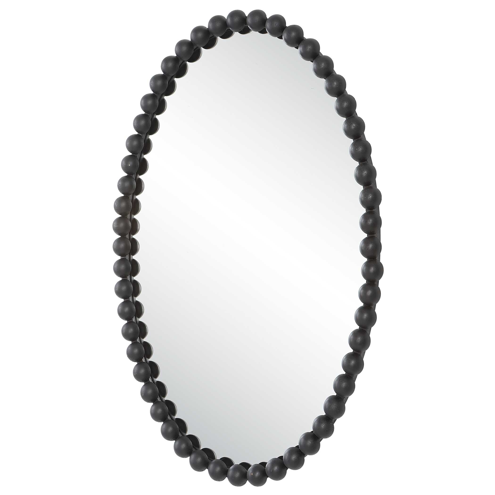 Uttermost Serna Serna Black Oval Mirror