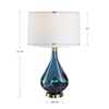 Uttermost Riviera Riviera Art Glass Table Lamp