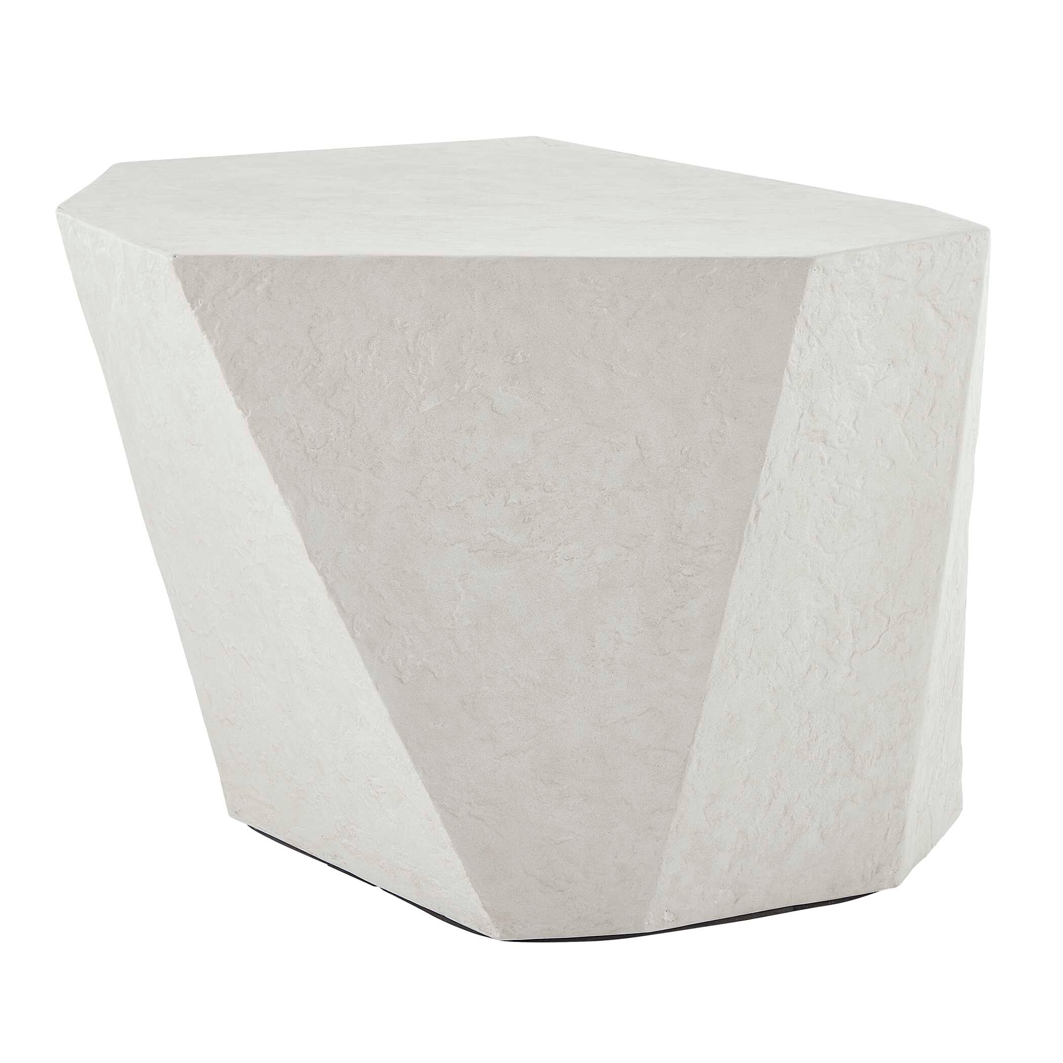 Uttermost Parra Parra Limestone Outdoor Side Table