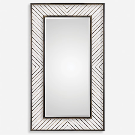 Karel Chevron Mirror